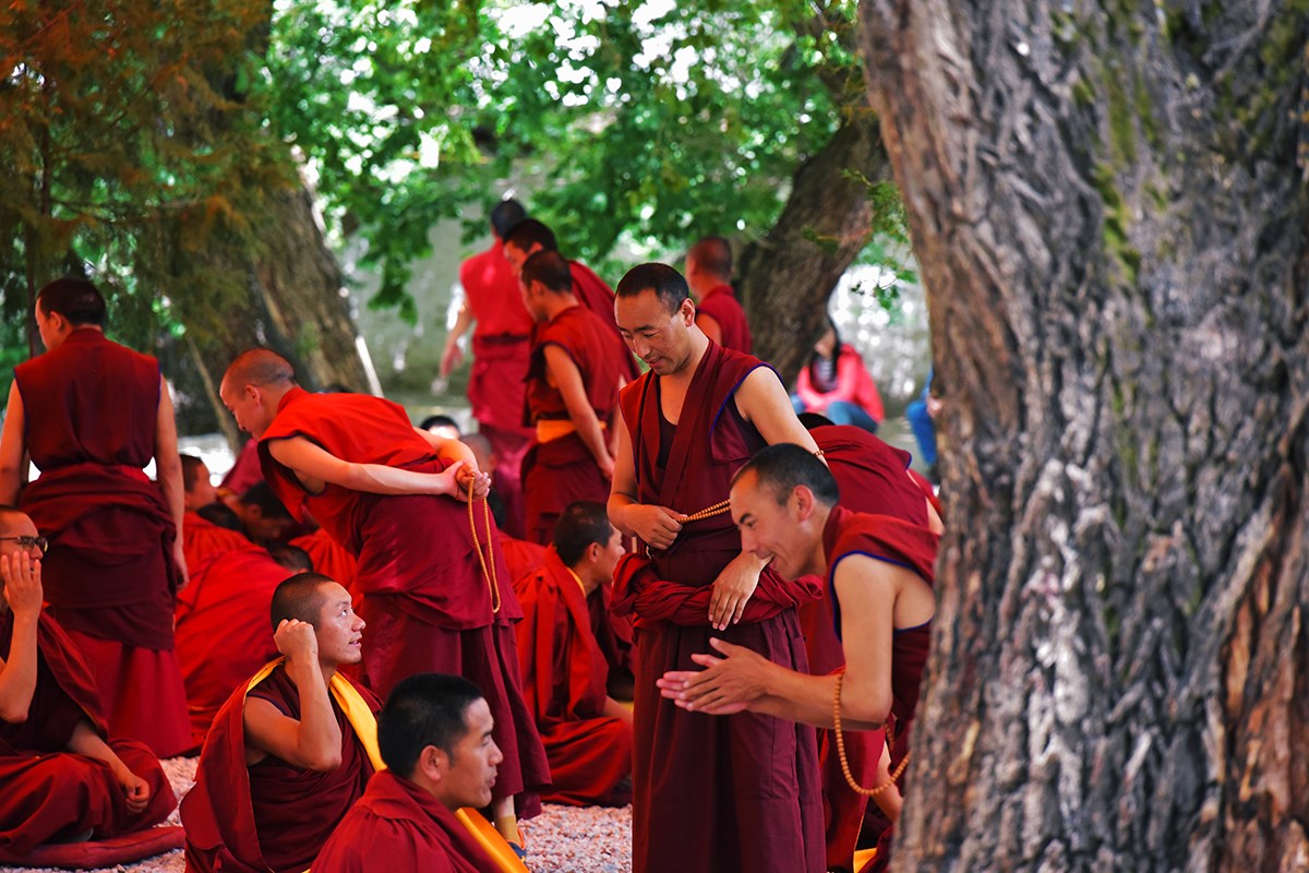 Debatte im Sera Kloster  | Foto von Liu Bin