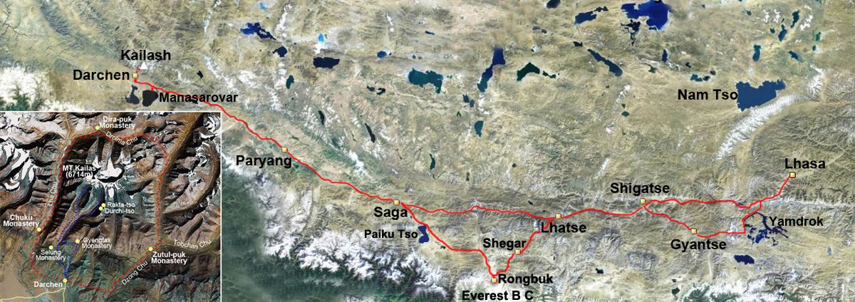 Kailash Trekking mit Everest zum Saga Dawa Fest 2021