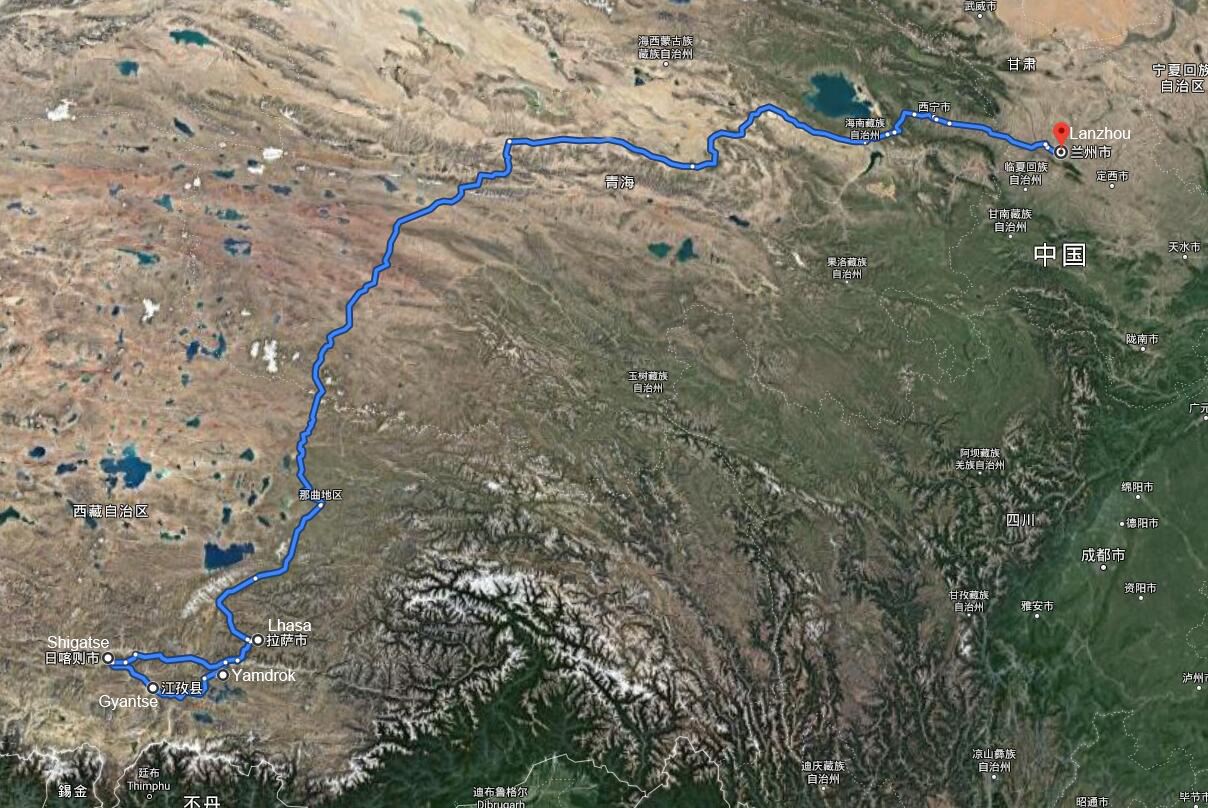 Tibet Klassik mit Tibetbahn von Lhasa nach Lanzhou