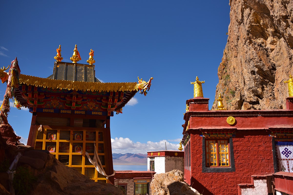 Tashi Monastery by Nam Tso