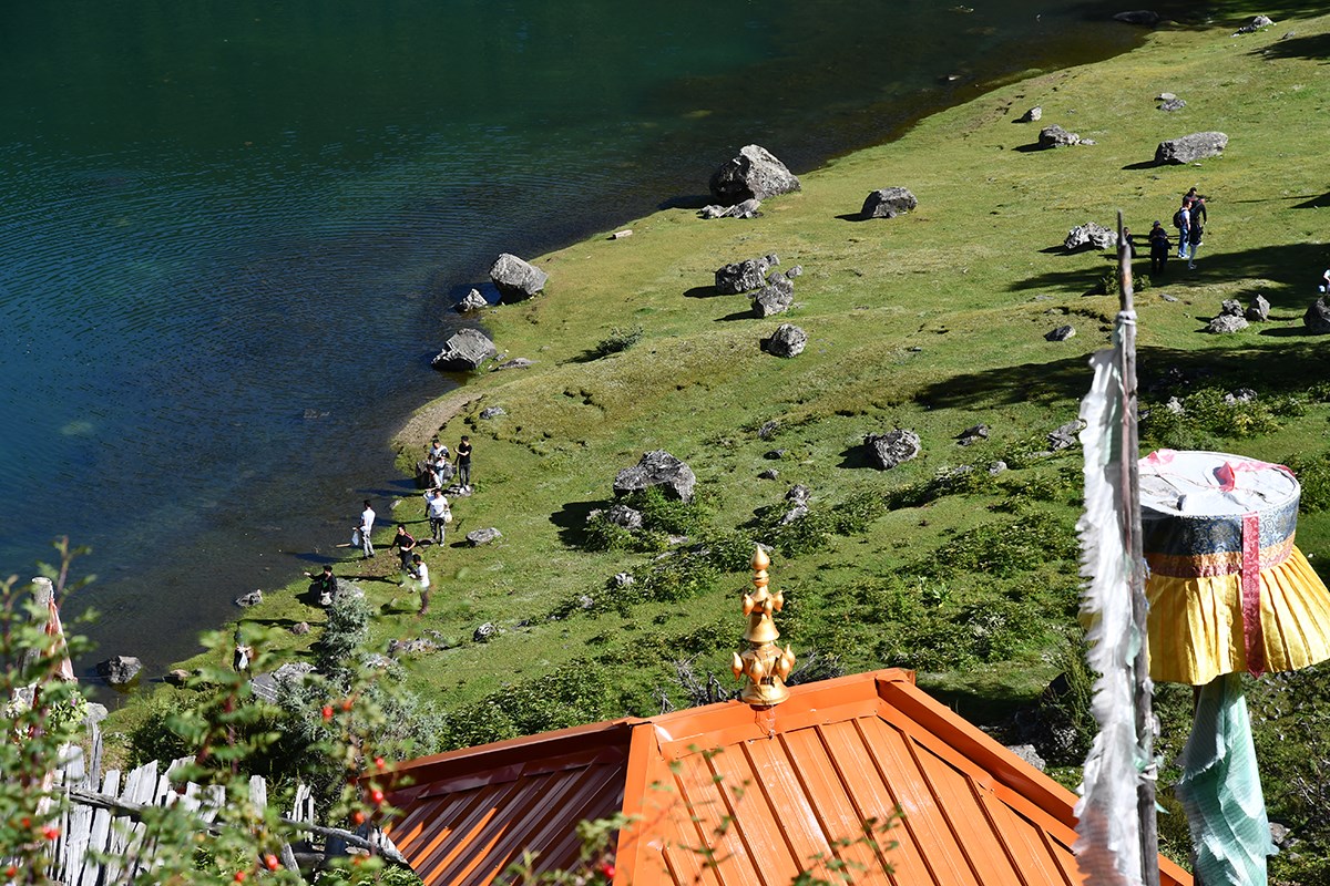 Tsoka Monastery Tsoka Lake | Foto von Liu Bin