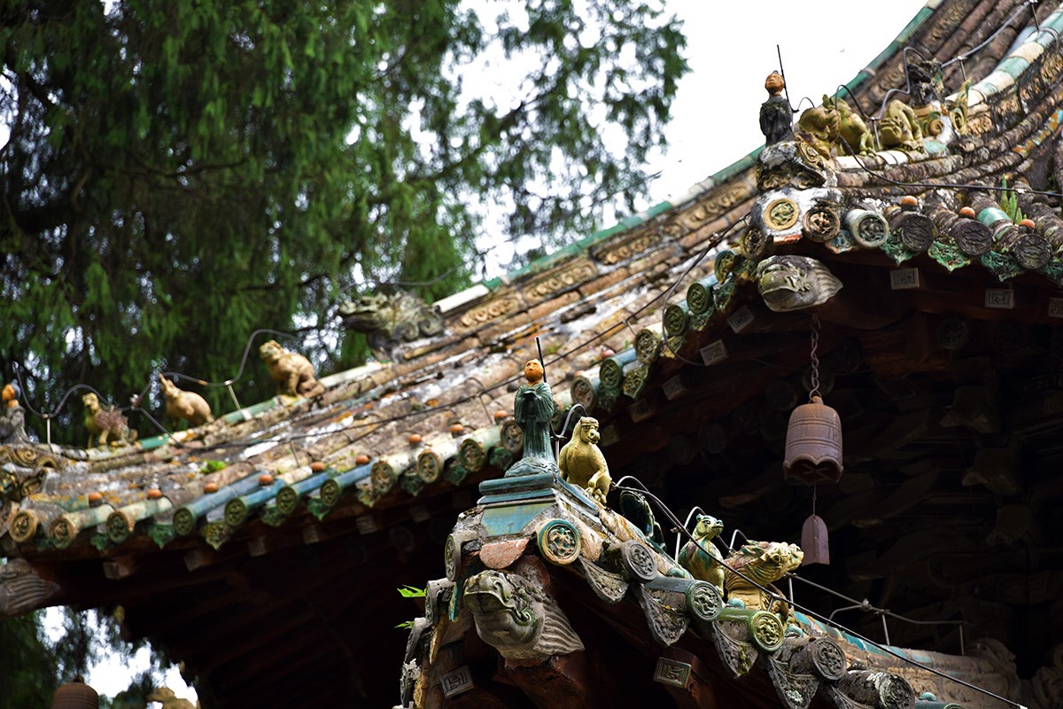 Baoen Temple in Pingwu | Foto von Liu Bin