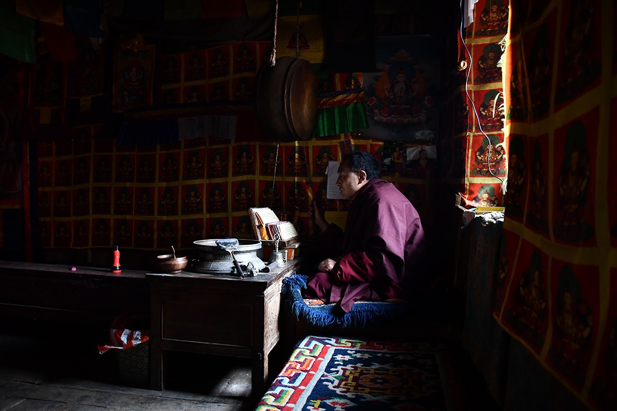 Gongga Monastery | Foto von Liu Bin